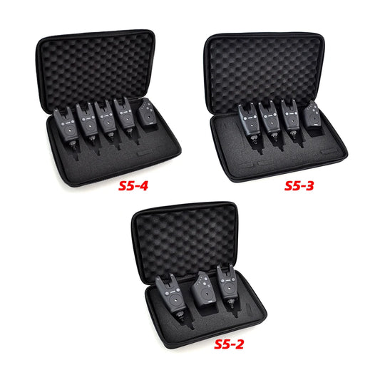 Kabelloses Hirisi Karpfenbissanzeiger-Set, wasserdicht, S5 Angeln Zubehör